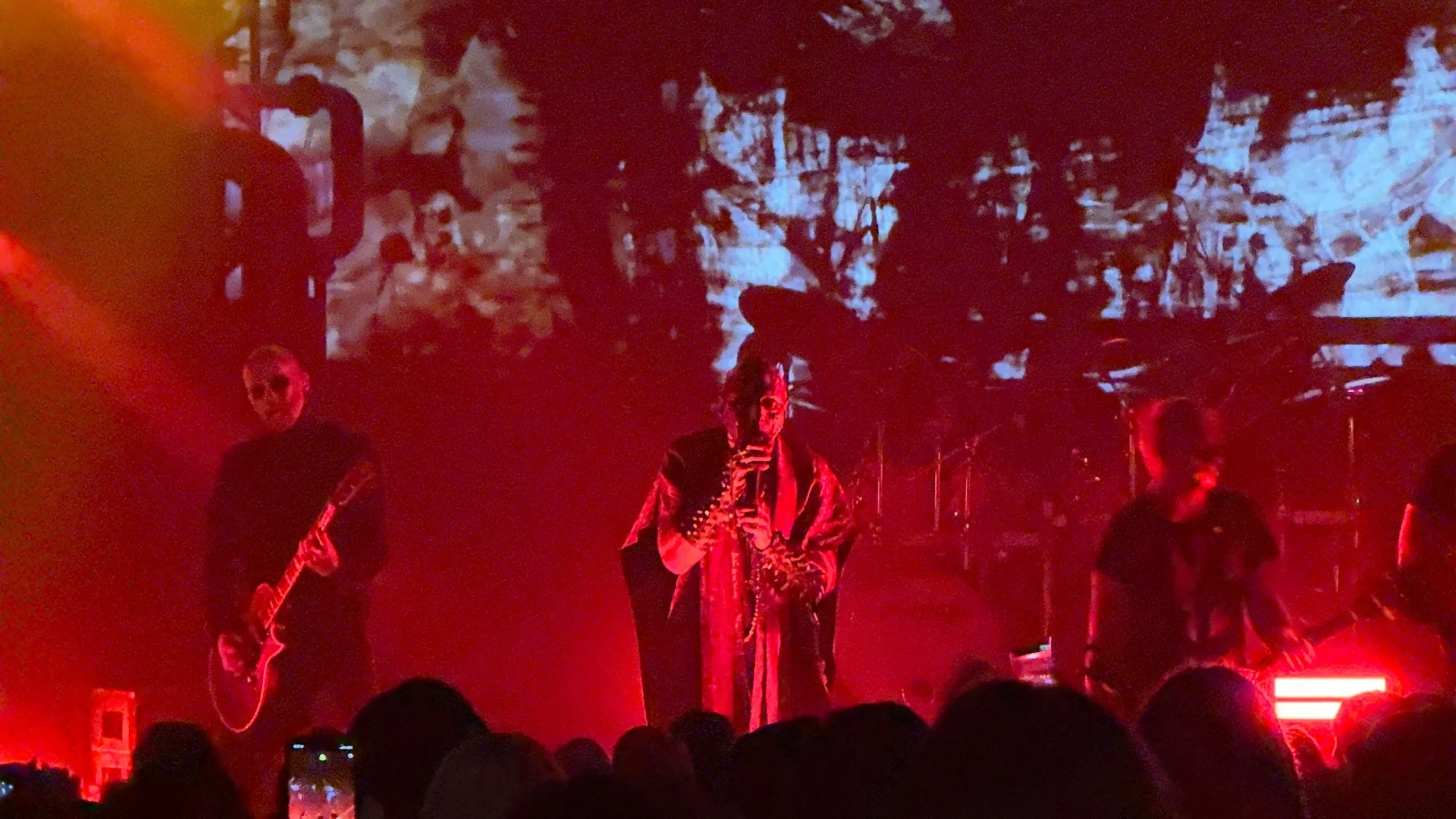 Mayhem performing at The Palace Theatre in Calgary on May 2, 2025
