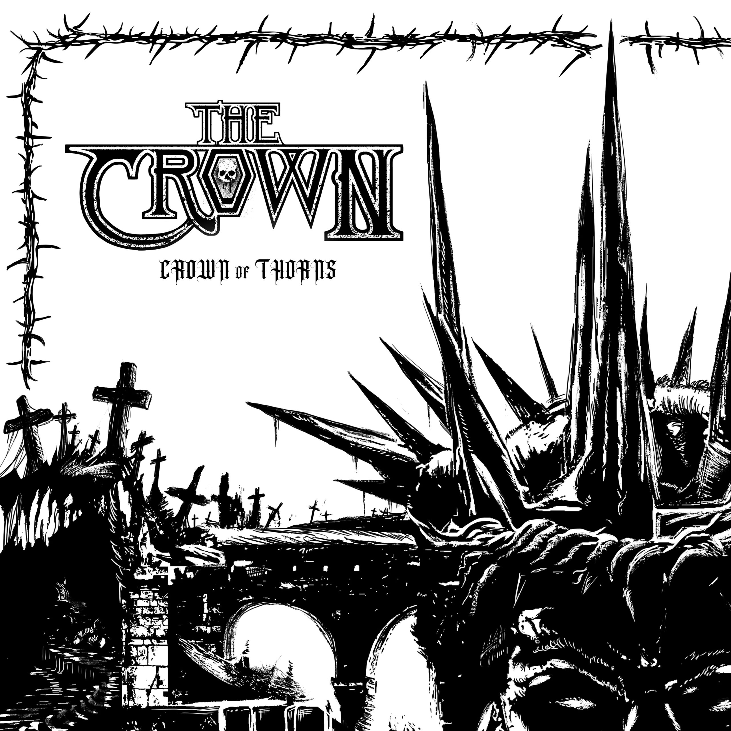 The Crown - Crown of Thorns Album Cover