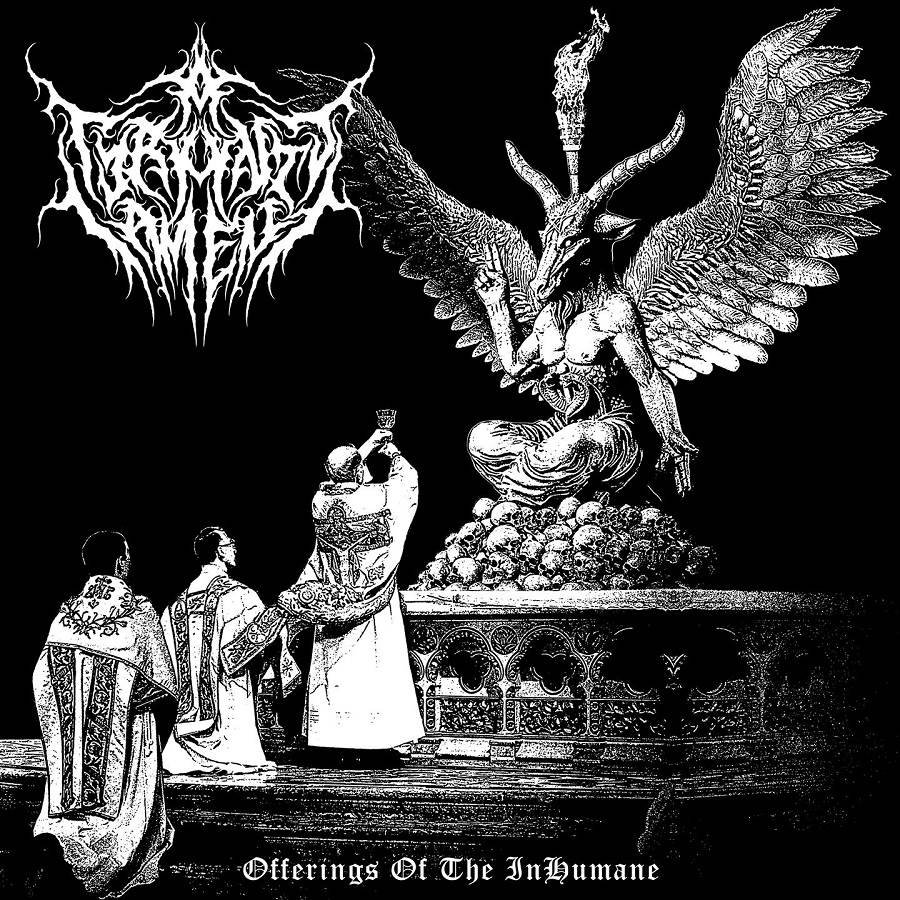 a tyrants lament - offerings of the inhumane album cover