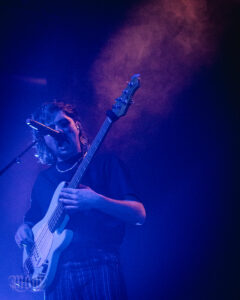 Archers bass player Oscar Porter, Grey Eagle Resort & Casino, Calgary, March 2026