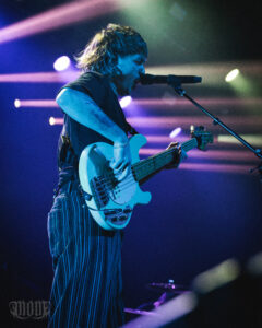 Archers bass player Oscar Porter, Grey Eagle Resort & Casino, Calgary, March 2026