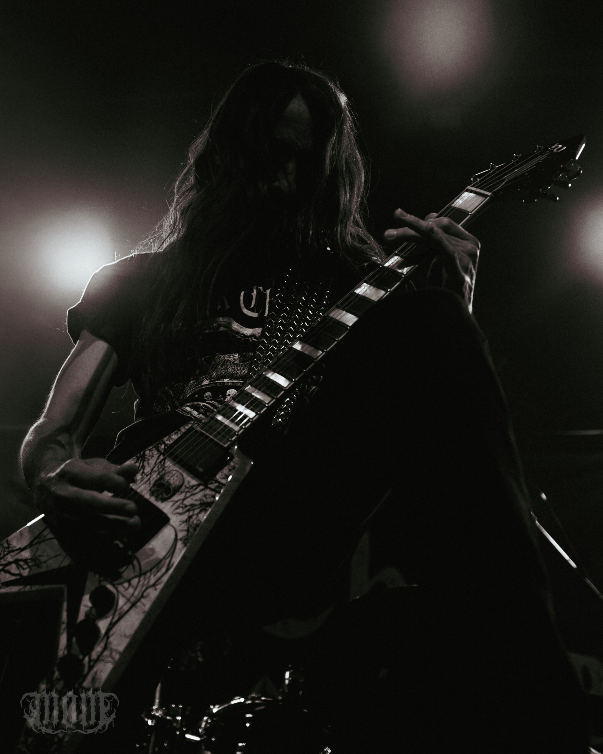Dark Chapel Lead Singer and Guitarist Dario Lorina - Grey Eagle Casino & Resort - Calgary, Alberta - March 19, 2026