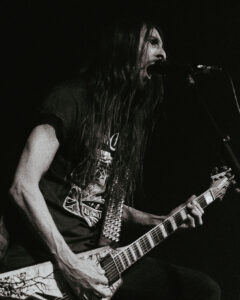Dark Chapel Lead Singer and Guitarist Dario Lorina - Grey Eagle Casino & Resort - Calgary, Alberta - March 19, 2026