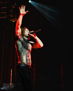 Nothing More Lead Singer Jonny Hawkins - Grey Eagle Resort & Casino, Calgary Alberta - March 7, 2026