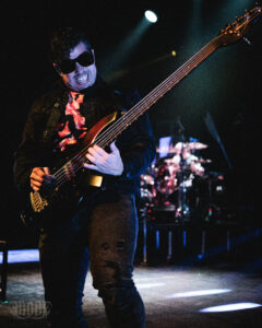 Nothing More Bass Player Daniel Oliver - Grey Eagle Resort & Casino, Calgary Alberta - March 7, 2026