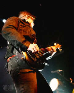 Nothing More Bass Player Daniel Oliver - Grey Eagle Resort & Casino, Calgary Alberta - March 7, 2026
