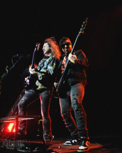 Nothing More Bass Player Daniel Oliver and Guitarist Mark Vollelunga - Grey Eagle Resort & Casino, Calgary Alberta - March 7, 2026