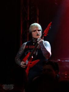 No Cure guitarist, Aesop Mongo, playing live at The Arrowhead in Calgary on April 27, 2026