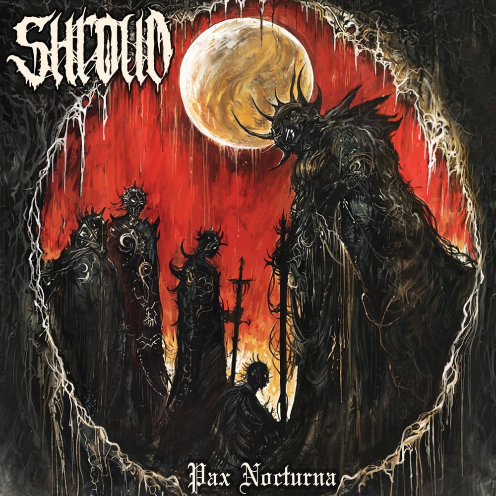 Shroud - Pax Nocturna album cover - designed by Justin Cournoyer