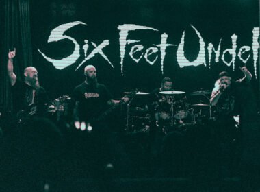 Six Feet Under on stage at The Arrowhead in Calgary Alberta August 4, 2026