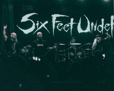 Six Feet Under on stage at The Arrowhead in Calgary Alberta August 4, 2026